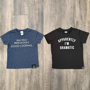 Kids Trilogy Design Graphic Tees'